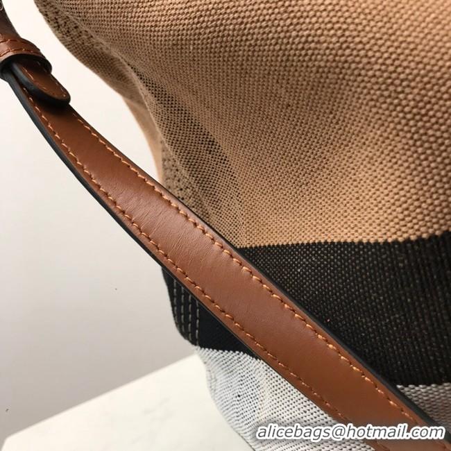 Discount BurBerry Leather Shoulder Bag 3982 brown