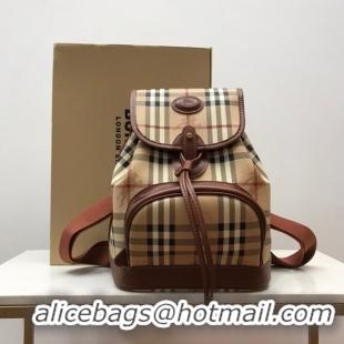 Best Price Burberry Backpack Fabric 80111 brown