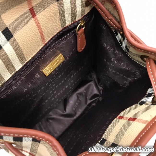 Best Quality Burberry Backpack Fabric 80111 brown