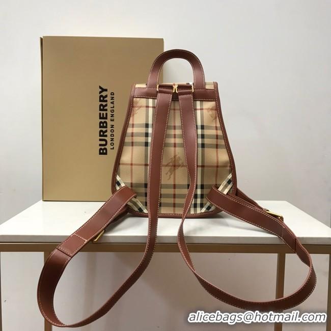 Best Quality Burberry Backpack Fabric 80111 brown