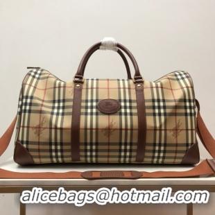 Luxury Classic BurBerry Travelling bag 80115 brown