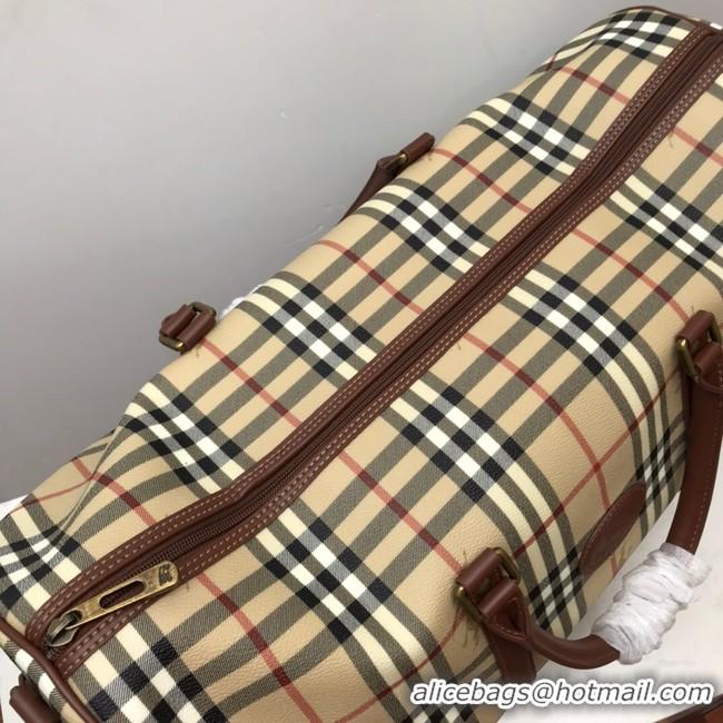 Luxury Classic BurBerry Travelling bag 80115 brown