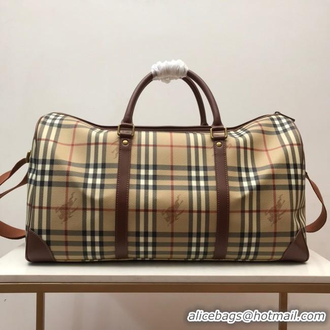 Luxury Classic BurBerry Travelling bag 80115 brown