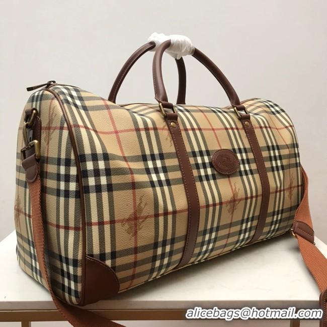 Luxury Classic BurBerry Travelling bag 80115 brown