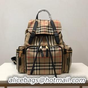 Best Product Burberry Backpack Fabric 80151 brown