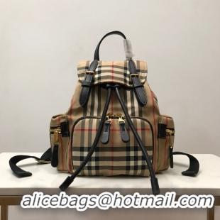 New Style Burberry Backpack Fabric 80154 brown