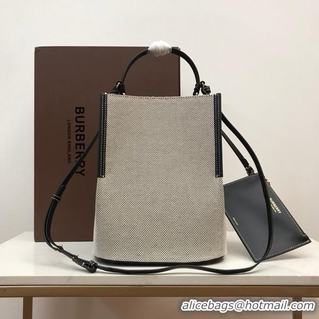 Top Design BurBerry Leather Shoulder Bag 80268 black