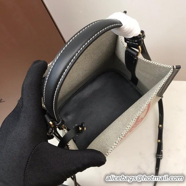 Top Design BurBerry Leather Shoulder Bag 80268 black