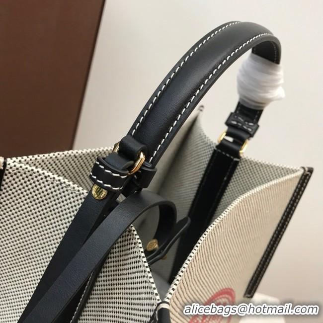 Top Design BurBerry Leather Shoulder Bag 80268 black