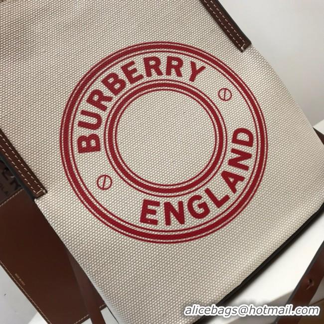 Fashion BurBerry Leather Shoulder Bag 80268 brown