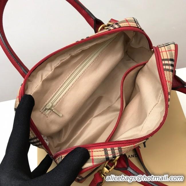 Luxury BurBerry Leather Shoulder Bag 90111 red