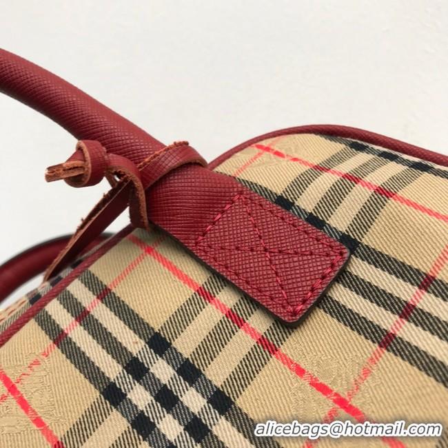 Luxury BurBerry Leather Shoulder Bag 90111 red