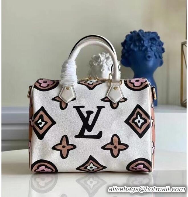 Super Quality Louis Vuitton SPEEDY BANDOULIERE 25 M45828 Cream