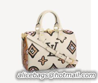 Super Quality Louis Vuitton SPEEDY BANDOULIERE 25 M45828 Cream