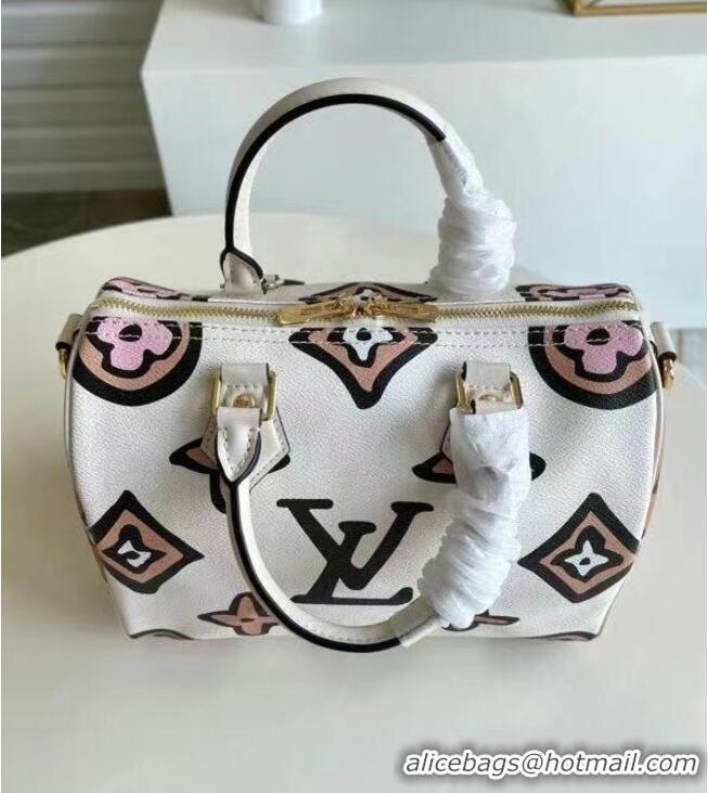 Super Quality Louis Vuitton SPEEDY BANDOULIERE 25 M45828 Cream