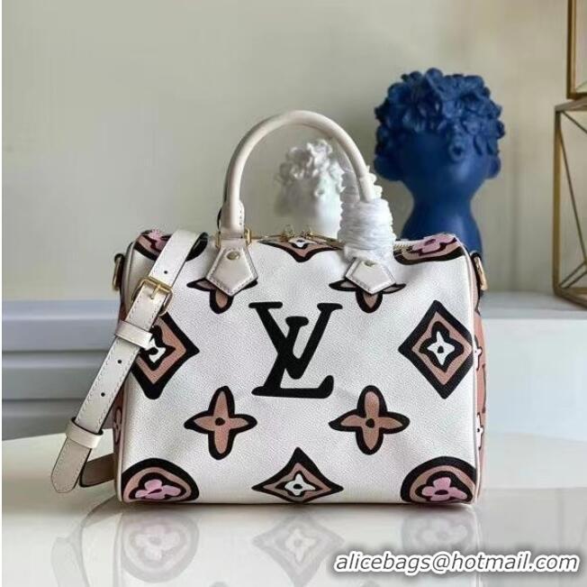 Super Quality Louis Vuitton SPEEDY BANDOULIERE 25 M45828 Cream