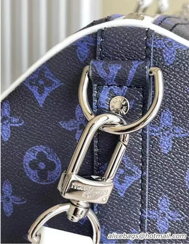 Buy Discount Louis Vuitton KEEPALL BANDOULIERE 55 M45874 Blue