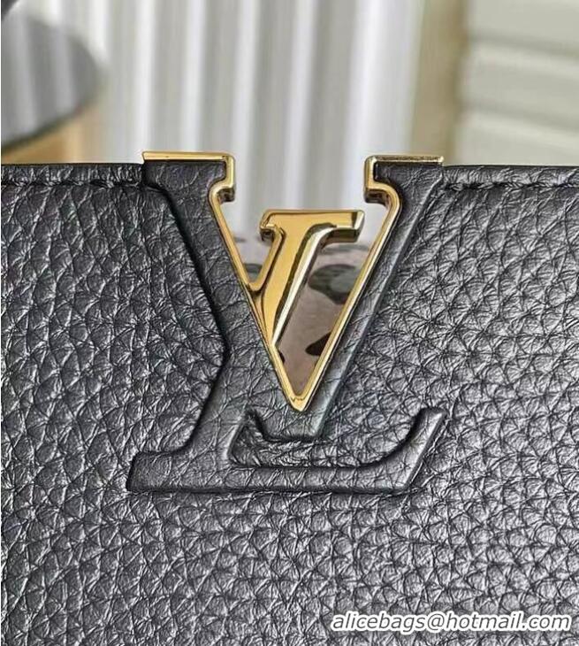 Shop Discount Louis Vuitton CAPUCINES PM M48865 black