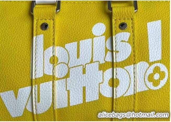 Grade Cheapest Louis Vuitton KEEPALL XS M80842 Yellow