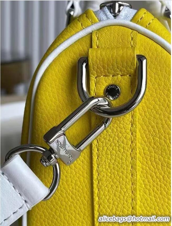 Grade Cheapest Louis Vuitton KEEPALL XS M80842 Yellow