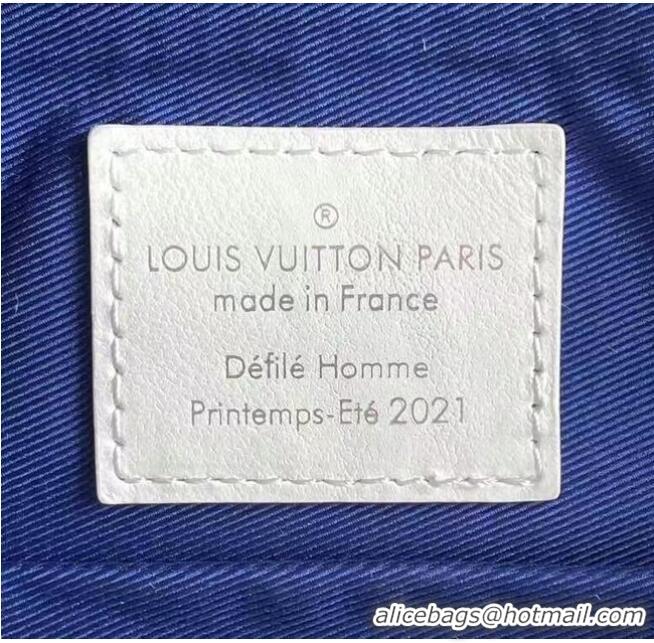 Famous Brand Louis Vuitton KEEPALL XS M80842 blue