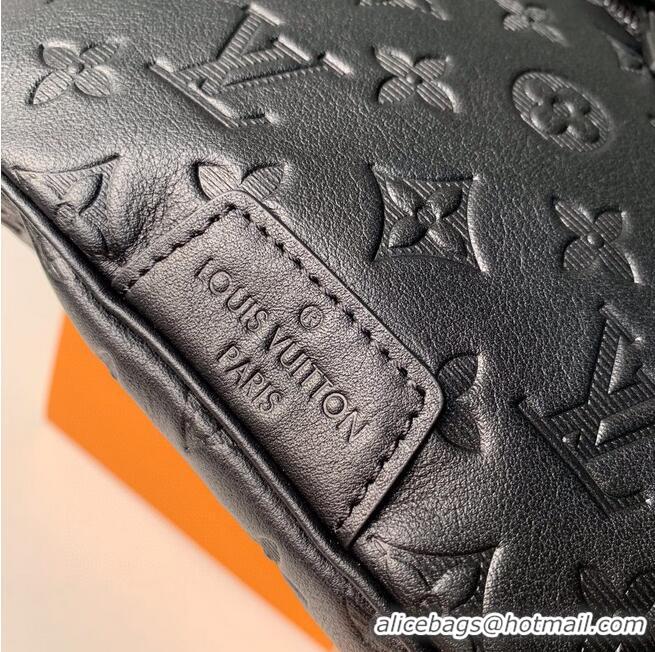 Buy Classic Louis Vuitton Monogram Canvas Original Leather Bumbag Beltbag M44388 Black