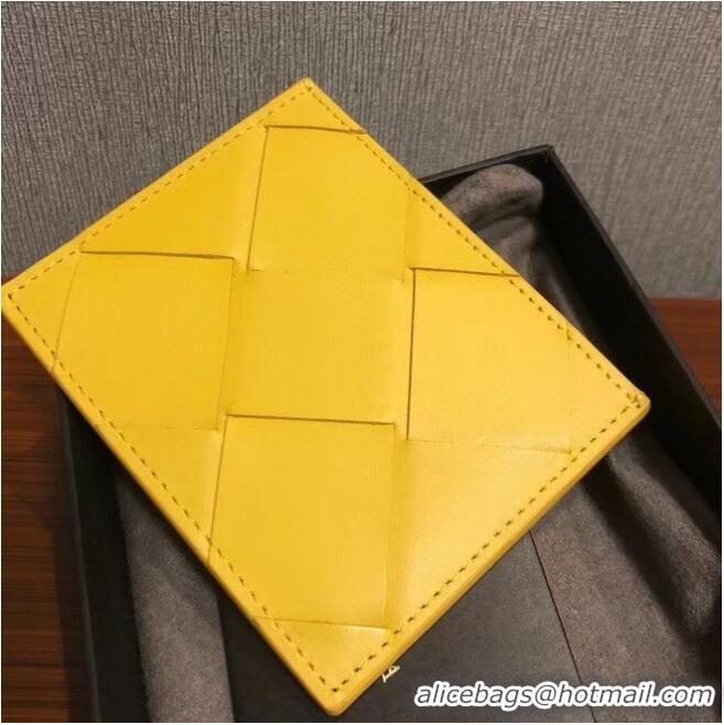 Good Product Bottega Veneta Card Holder 133993 yellow