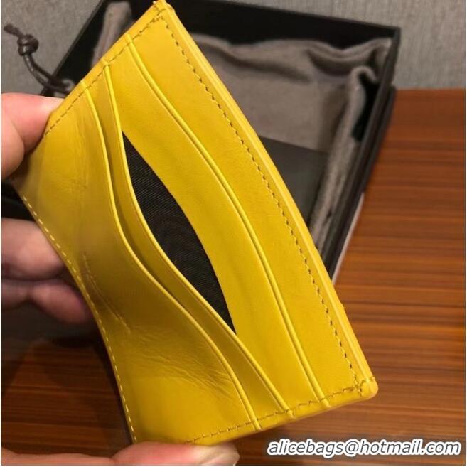 Good Product Bottega Veneta Card Holder 133993 yellow