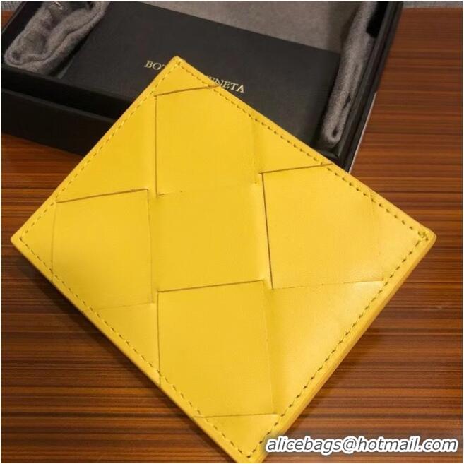 Good Product Bottega Veneta Card Holder 133993 yellow