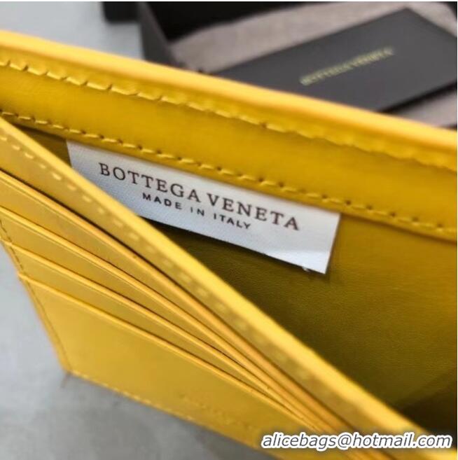 Famous Brand Bottega Veneta Card Holder 133993 apricot