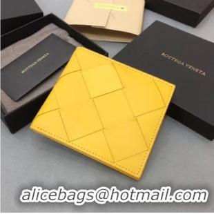 Buy Inexpensive Bottega Veneta BI-FOLD WALLET 649603 yellow