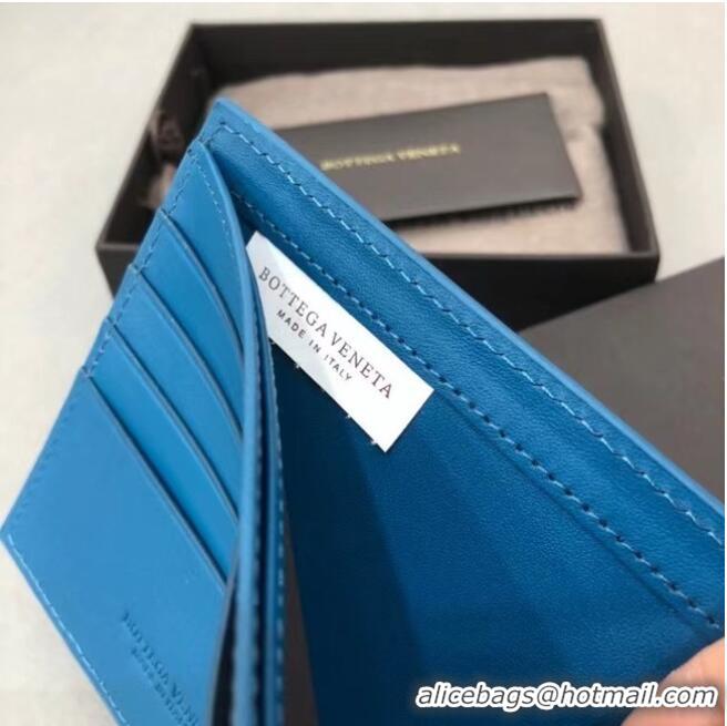 Good Product Bottega Veneta BI-FOLD WALLET 649603 blue