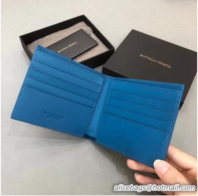 Good Product Bottega Veneta BI-FOLD WALLET 649603 blue