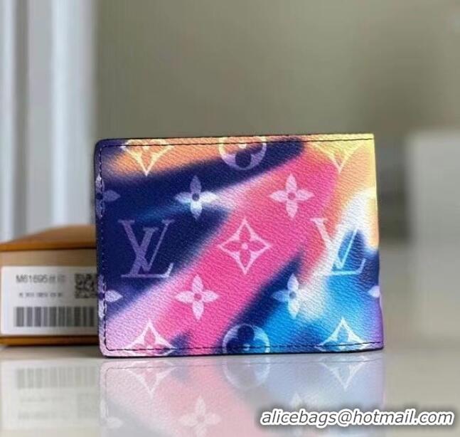 Top Grade Louis Vuitton MULTIPLE WALLET M61695 blue