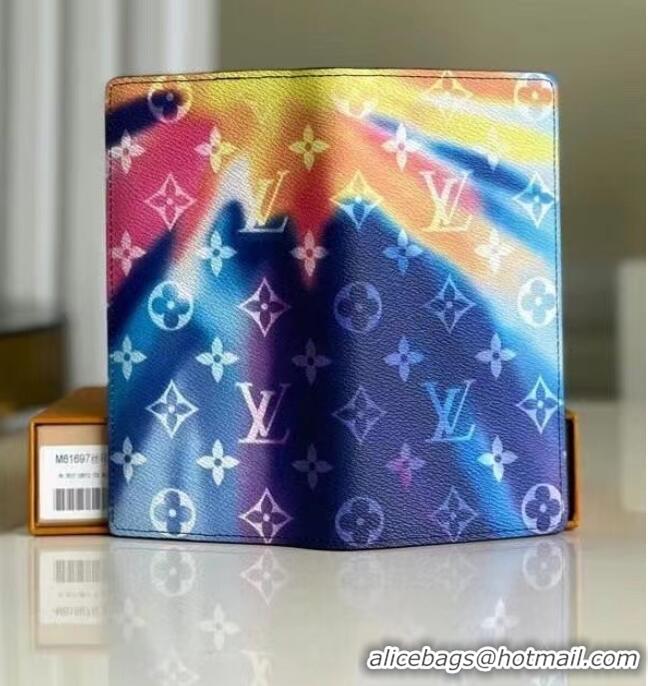 Buy Cheap Louis Vuitton BRAZZA WALLET M80801 blue