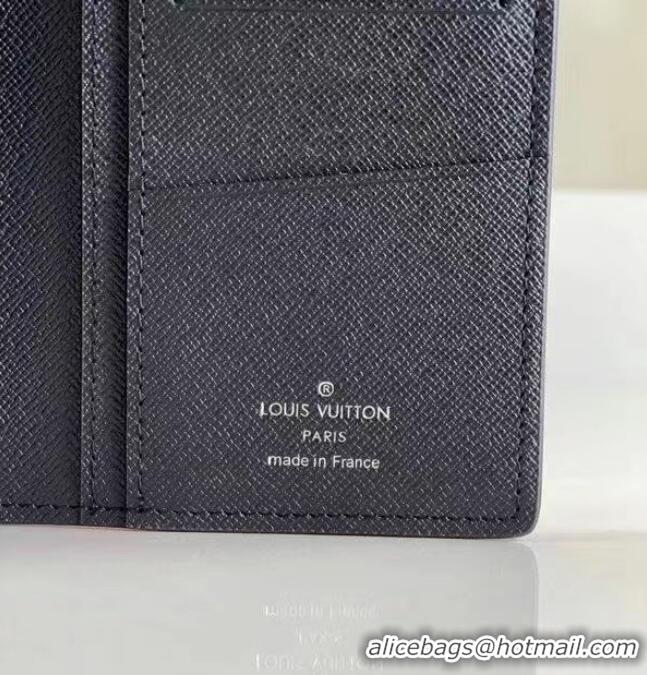 Buy Cheap Louis Vuitton BRAZZA WALLET M80801 blue