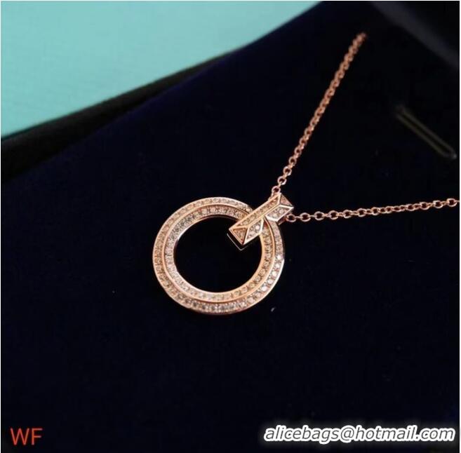 Super Quality TIFFANY Necklace CE6672 Rose Gold