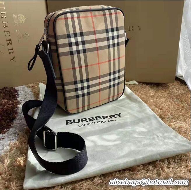 Well Crafted BurBerry Shoulder Bag 8045 brown