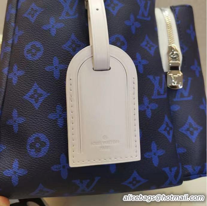 Top Grade Louis Vuitton Monogram Reverse Canvas Backpack M46118 Blue