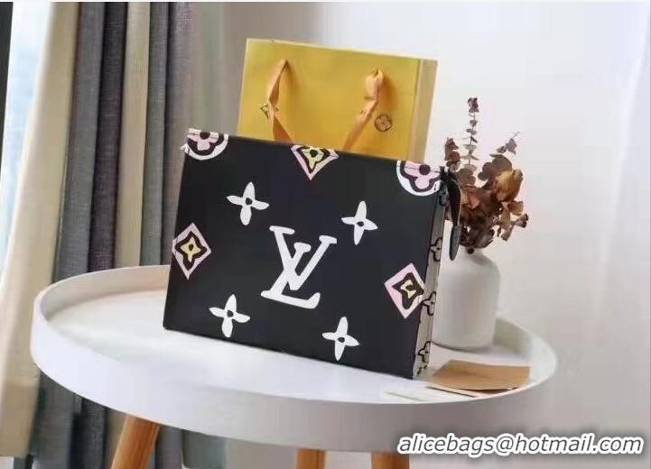 Top Grade Louis Vuitton Monogram Giant Wild At Heart Toiletry Pouch 26 M06745 Black