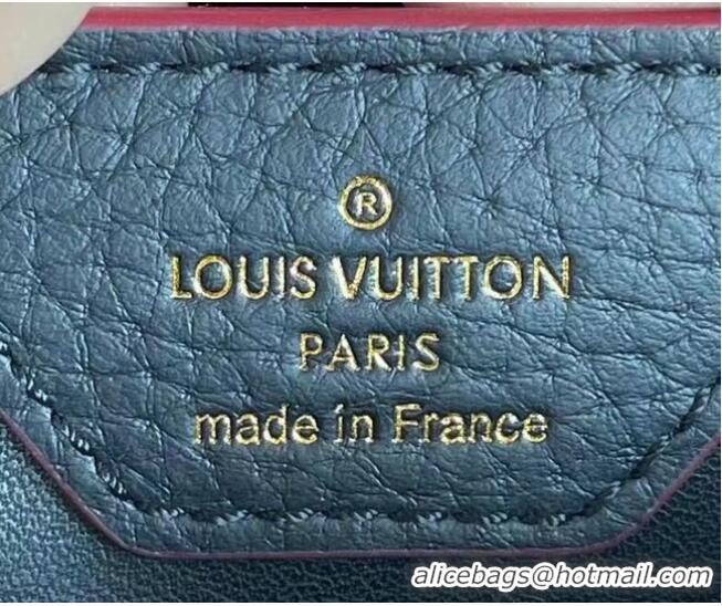 Inexpensive Louis Vuitton CAPUCINES Original Leather PM M48865 black