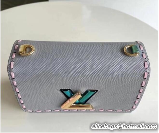 Top Quality Louis Vuitton Epi Leather TWIST PM M58723 Grey