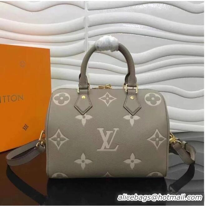 Pretty Style Louis Vuitton SPEEDY BANDOULIERE 25 M58947 Grey