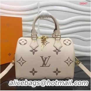 Affordable Price Louis Vuitton SPEEDY BANDOULIERE 25 M58947 Cream