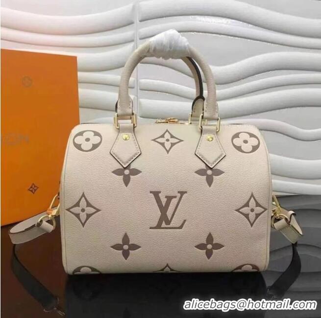 Affordable Price Louis Vuitton SPEEDY BANDOULIERE 25 M58947 Cream