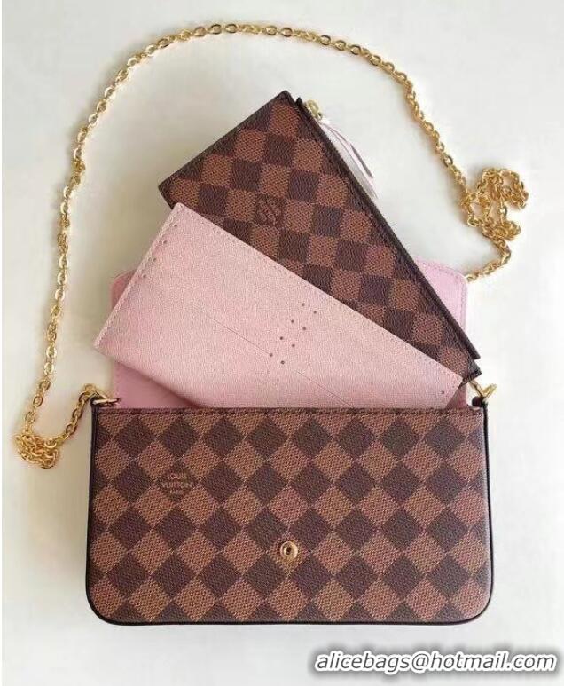 Famous Brand Louis Vuitton FELICIE POCHETTE M60474 pink