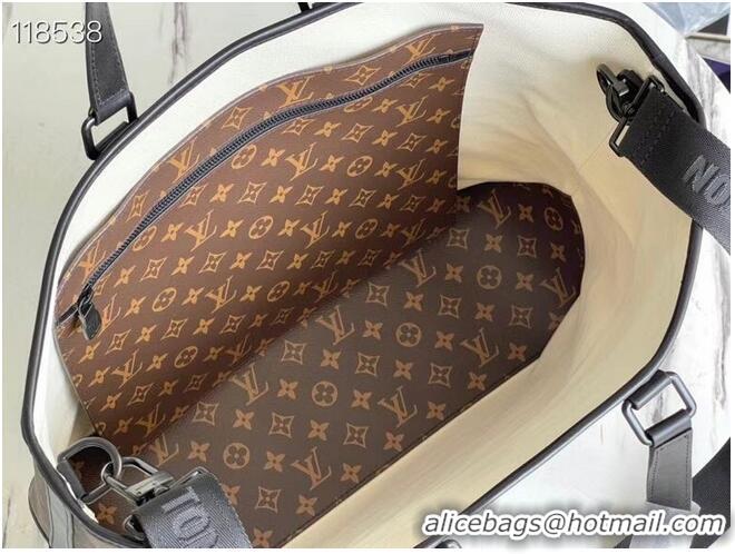 Good Product Louis Vuitton Monogram Macassar Canvas WEEKEND TOTE GM M45733 Black