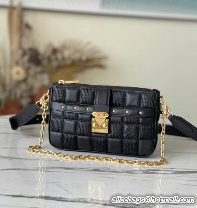 Best Price Louis Vuitton POCHETTE TROCA M59048 black