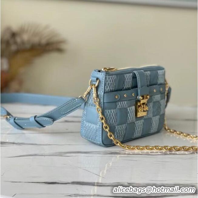 Reasonable Price Louis Vuitton POCHETTE TROCA M59048 Sky Blue