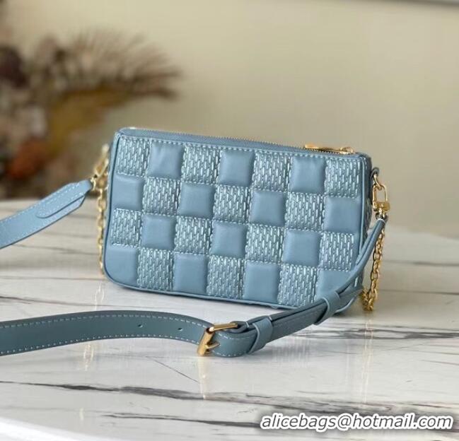 Reasonable Price Louis Vuitton POCHETTE TROCA M59048 Sky Blue